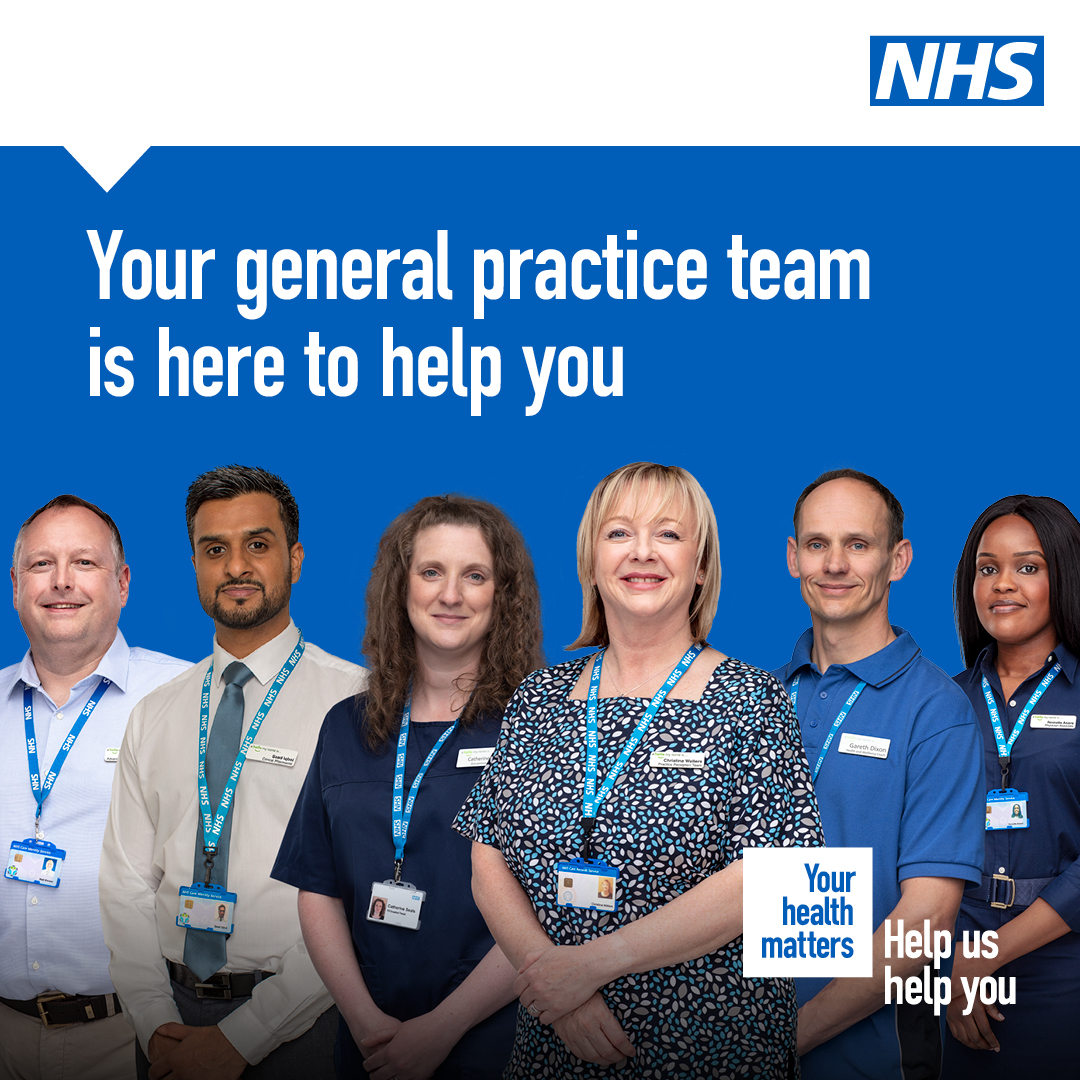Your general practice team is here to help you