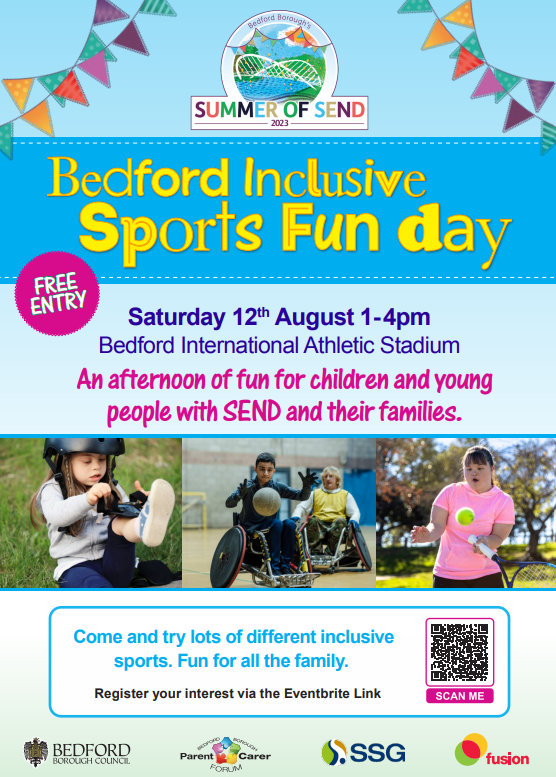 Bedford Parent Carer  Inclusive Sports Day