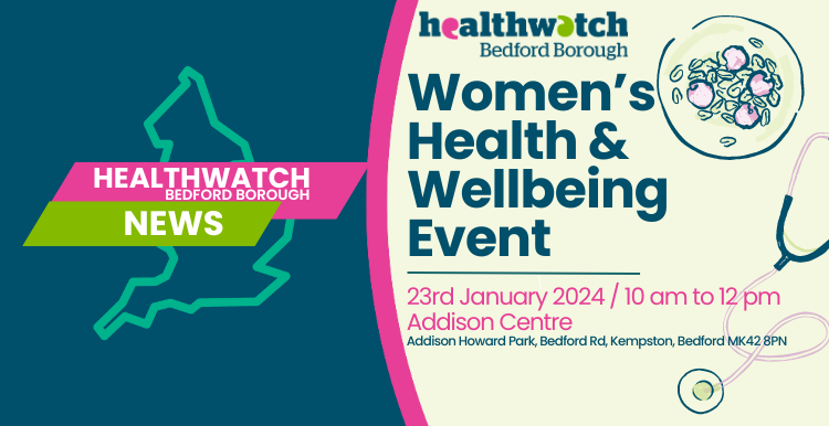Healthwatch Bedford Borough Women's Health Event
