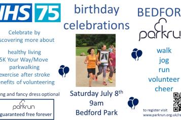 NHS 75 Bedford Park Run 8th July
