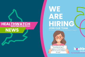 Healthwatch Bedford Borough  News: We are Hiring