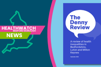 Following three years of extensive engagement with local people, Reverend Lloyd Denny, has published the Denny Review into health inequalities across Bedfordshire, Luton and Milton Keynes. 