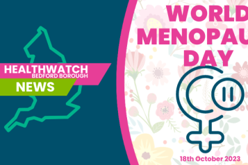 Healthwatch Bedford Borough  News: Menopause Awareness