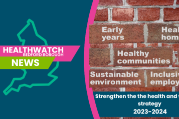 Healthwatch Bedford Borough Health and wellbeing strat 23-24