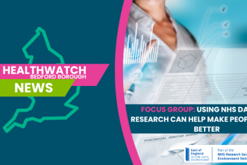 USING NHS DATA FOR RESEARCH CAN HELP MAKE PEOPLE'S LIVES BETTER