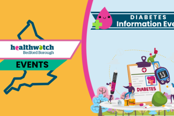 Healthwatch Bedford Borough Diabetes event