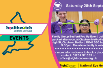 Sight Concern Family Group Bedford