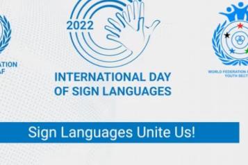 sign language day 2022